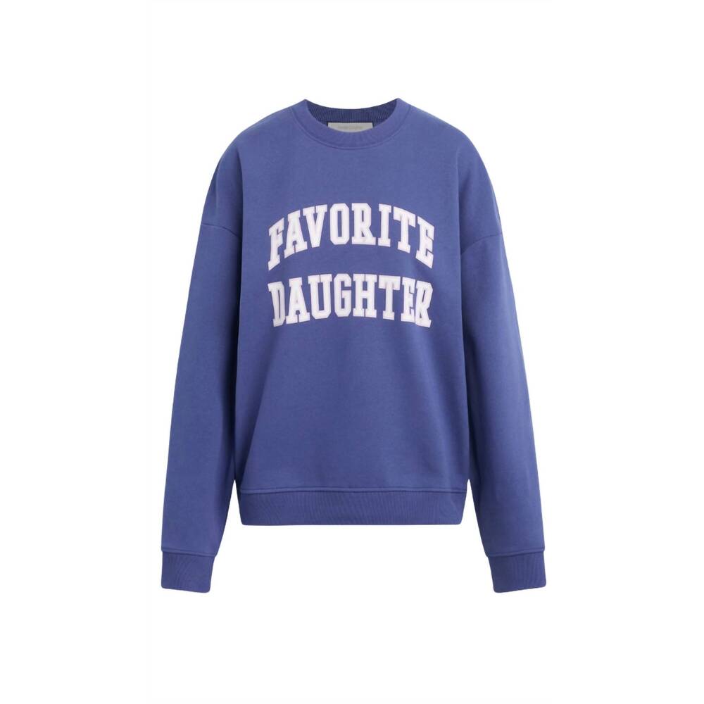 NEW FAVORITE DAUGHTER collegiate sweatshirt in venetblu - Picture 5 of 6